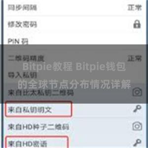 Bitpie教程 Bitpie钱包的全球节点分布情况详解